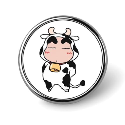 バッジ 円形 クレヨンしんちゃん 徽章 ピンバッジ 胸章 ブローチ おしゃれ ボタンバッジ バッグ飾 かわいい アクセサリー 工芸品 男女兼用 プレゼント 25mm