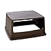 Rubbermaid Commercial Products Glutton Trash Can Top, Large 56-Gallon, Brown, Compatible with Rubbermaid Weather Resistant Garbage Can for Outdoor Spaces, Malls/Schools/Offices/Stadiums/Restaurants