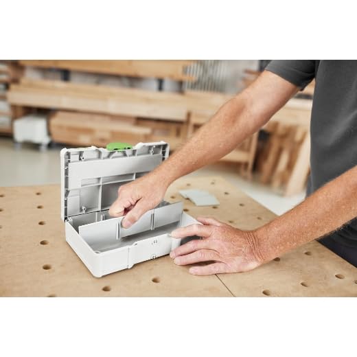 Festool Systainer³ SYS3 S 76 - Stapelbare Kleinteilebox – Ansicht 6