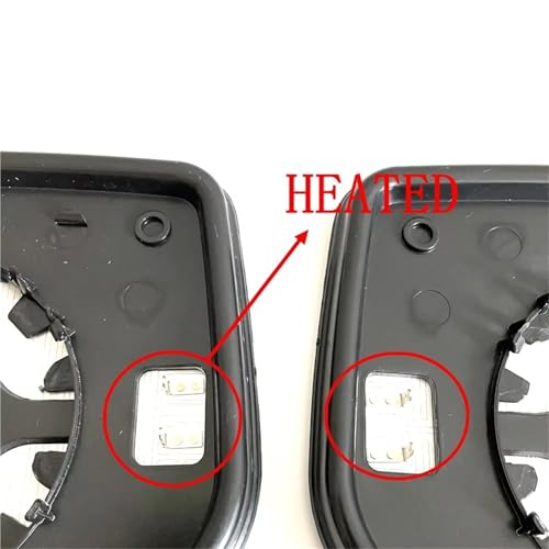 Verre de rétroviseur pour Dodge Nitro 2007-2012 côté gauche dégivrant - 4