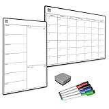 The Magnet Shop A3 Magnetic Whiteboard Planner Pack #2