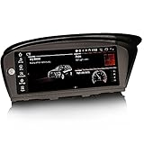 🚗【BMW Original Systemfunktionen beibehalten】Diese leistungsstarke android autoradio carplay behält die Kontrolle über das iDrive-System, behalten Sie die volle Palette von Funktionen und Navigation. Halten Sie die ursprüngliche HiFi-Sound-System, halten Sie die ursprüngliche Funktion des Radio / CD-Player und ohne das ursprüngliche Kabel zu zerstören, unterstützen die ursprüngliche Rückfahrkamera-Display, halten Sie die ursprüngliche Bluetooth und Lenkung Funktionen des Rades Lenkung.
