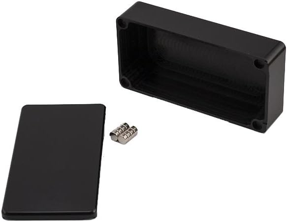 AEWorks Sliding 1590G CNC Magnetic Aluminum Enclosure (Black)
