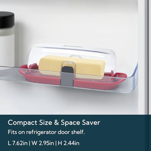 KITCHENDAO One-Press Airtight Butter Dish
