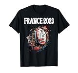 France Rugby 2023 Weltmeisterschaft Rugby Herren Damen Kinder Tee T-Shirt