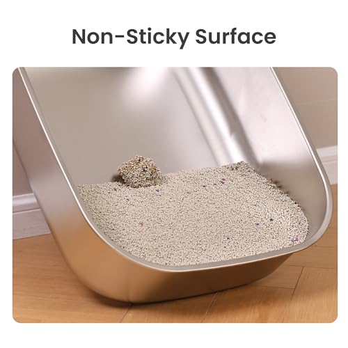 Caja sanitaria para gato acero inoxidable X-Large 2 unidades miniatura 3