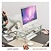 2 Pack Computer Monitor Riser with Height Adjustable Multi Media Desktop Stand for Flat Screen LCD LED TV, Laptop/Notebook/Xbox One,HD01T-201