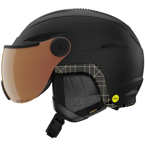Casco de esquí Giro Essence Vivid para hombre color negro mate talla M