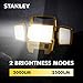 Stanley 5000-Lumen LED Work Light with Stand Provides Ample Lighting with its Long-Lasting Integrated LED 4000K 50W Outdoor Lighting