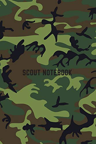 SCOUT NOTEBOOK: Unlined Notebook (6x9 inches), for Summer Camp, Gift for Kids or Adults, Scout Journal Notebook