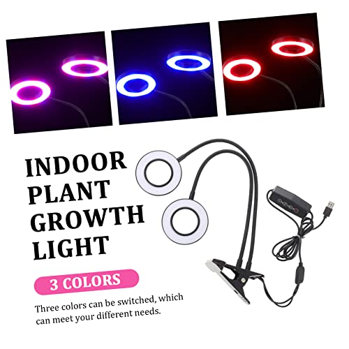 Lampe de croissance à clipser avec col de cygne flexible et éclairage LED - 2
