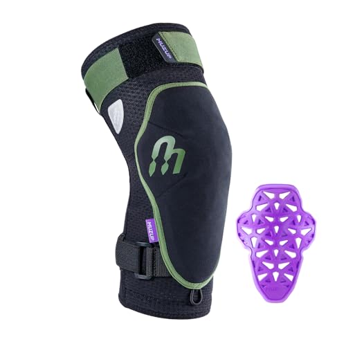 MUZUP Offedge Knee Pads, Sufficient Protection MTB Knee Pads...