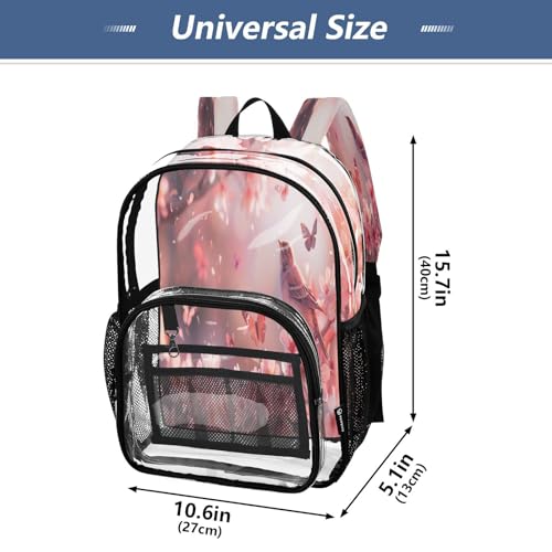 Mochila transparente antirrobo para seguridad y control de accesos 4