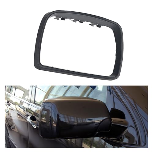 Coques de rétroviseur BMW E53 X5 en ABS haute densité noir mat finition premium