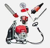 GX35 Débroussailleuse à dos 4 temps taille haie scie à perche souffleur de feuilles de gaz