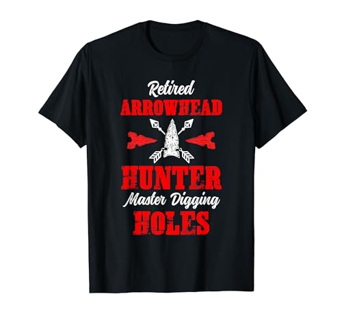 Arrowhead Hunting Collector Jubilación Arfactos Hunter Camiseta