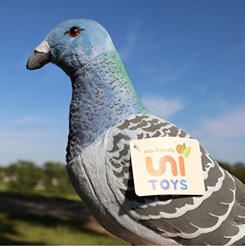 Uni-Toys - Stadttaube - 20 cm (Höhe) - Plüsch-Taube, Vogel - Plüschtier, Kuscheltier