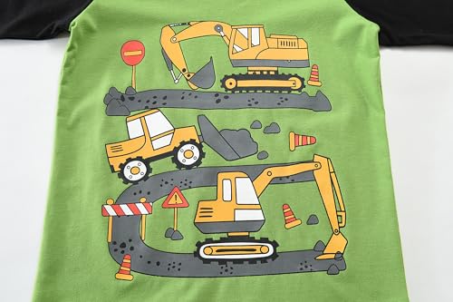 DDSOL Toddler Baby Boys Pajamas 2 Pieces Cotton Sleepwear Set Kids Fall Winter Long Sleeve Jammies4