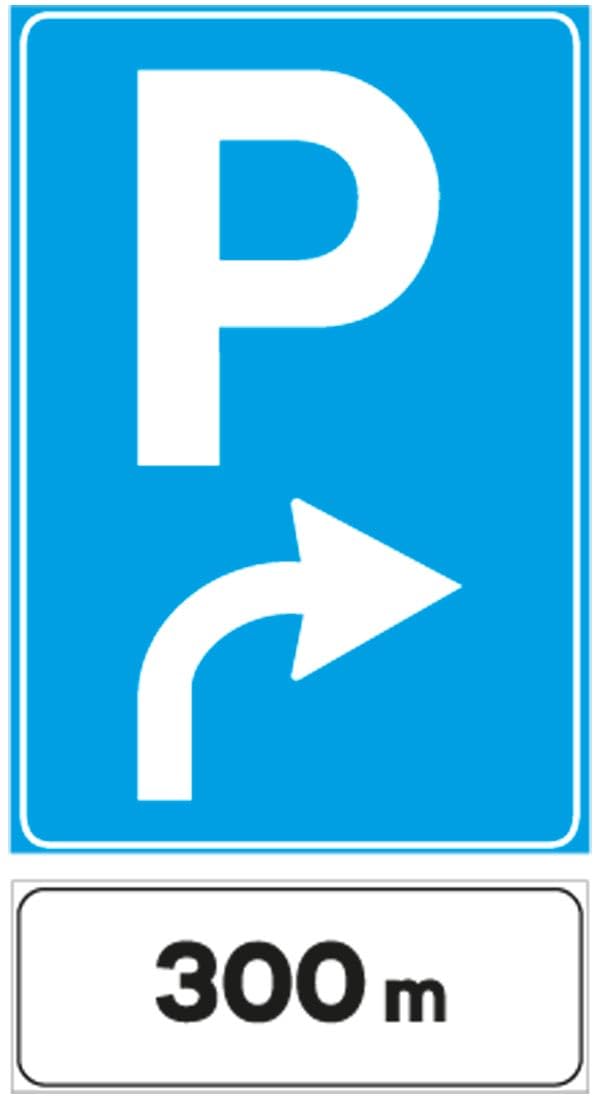 GLOBAL CARTELLO IN LAMIERA SCATOLATA RETTANGOLO 60X40 cm - PREAVVISO DI PARCHEGGIO PERSONALIZZATO - SEGNALE CATARIFRAGENTE (Classe 2)
