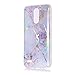 DAMONDY LG K20 V/ Plus/ Harmony/ K10 2017 3D Marble Glitter TPU Case - Pink Purple