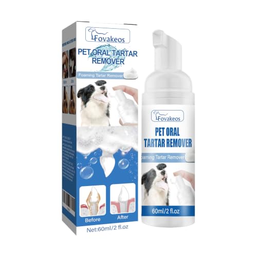 Fovakeos Pet Oral Tartar Remover Spray, Foaming No-Brush Care 2