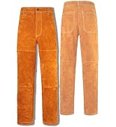 Amazon.com: shenwld Leather Welding Pants,Heavy Duty Protection