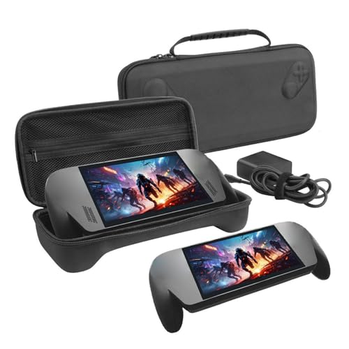 GOWENIC Estuche Rígido de Transporte para ROG Ally X, Bolsa Protectora de EVA a Prueba de Caídas y Golpes con Divisor Plegable Incorporado, para Consola de Juegos y Accesorios - imagen 8