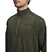 Under Armour Men's Tech Textured Half Zip Long Sleeve, (390) Marine OD Green / / Black, Large