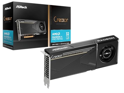 ASRock OtBbN{[h AMD RADEON AI PRO R9700 Creator 32GB GDDR6 AMD RADEON?AI ORI R9700 R9700 CT 32G