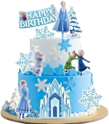 10 peças de princesa, figuras de decoração, topper de bolo de madalenas, decoração de bolos para meninas, aniversário de desenhos animados, Natal Cake Topper