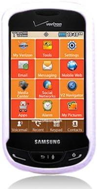Aimo Wireless SAMU380PCPA008 Hybrid Armor Cheeze Case for Samsung Brightside U380 - Retail Packaging - Black/White