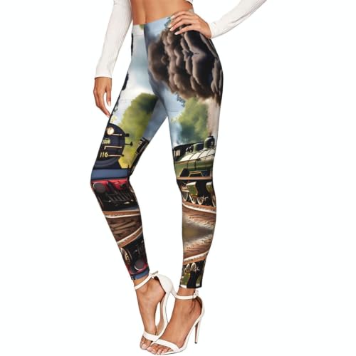 Leggings de compresión suaves deportivos para mujer mallas de fitness con estampado
