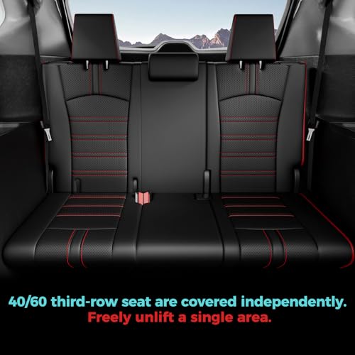 FEINEPRO Custom for Toyota Grand Highlander Seat Covers 2024-2026 7 Seats by FEINEPRO - Used condition - Image 5