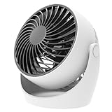 【最新】 トップランド 卓上 扇風機 サーキュレーター 小型 強風 ジェットFAN ACコンセント電源 ホワイト 白 SF-CC25WT