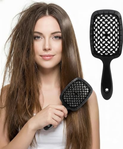 Opiniones de Losiones que Puedes Comprar On-line. 39 Bluelander Cepillo para Cabello Antinudos con Mango Ergonómico, Cepillado Sin Dolor en Cabello Rizado o Lacio, Ligero y Ventilado, Ideal para Uso Diario en Casa o Salón (1,...