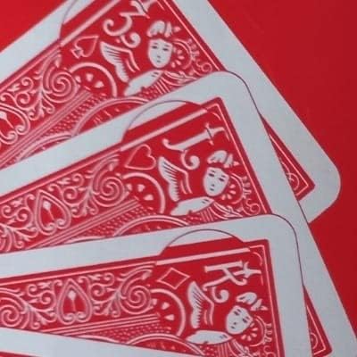 Broadway Poker Size Marked Indian Bicycle Deck Cheating Playing Cards for Magic (RED Back)