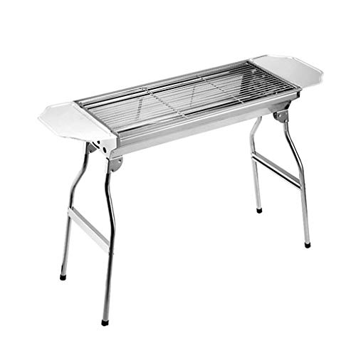 WYZXR Easy Barbecues Tool Set Charcoal tools stainless steel grill patio grill outdoor collapsible grill camping BBQ