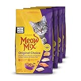 Meow Mix Original Choice Dry Cat Food, 3.15 Pound (Pack of 4)