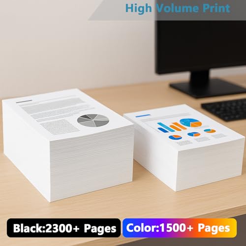 Image of 950XL Black Ink Cartridges Replacement for HP 950 XL Compatible for HP950 HP950XL Work with OfficeJet Pro 8600, 8610, 8615, 8620, 8625, 8630, 8640, 8660, 8100, 8110 Printers (Black, 2-Pack)