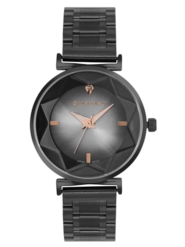 Image of Giordano Analog Stylish Watch for Women Water Resistant Fashion Watch Round Shape with 3 Hand Mechanism Wrist Watch to Compliment Your Look /Ideal Gift for Female - GZ-60059