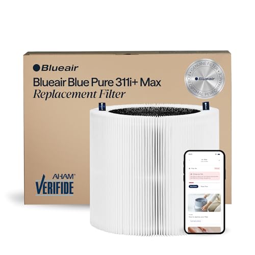 BLUEAIR Blue Pure 311i+ Max Genuine Replacement Filter, Blue F3MAX+, fits Blue 311i+ Max Air Purifier