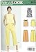 New Look Patterns Misses' Tunic or Top and Cropped Pants A (8-10-12-14-16-18-20) 6459