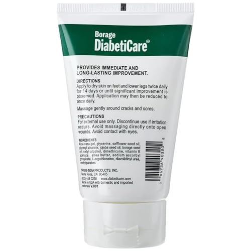 Borage DiabetiCare Foot Cream - 4.2 oz, Pack of 2 - Thumbnail 2