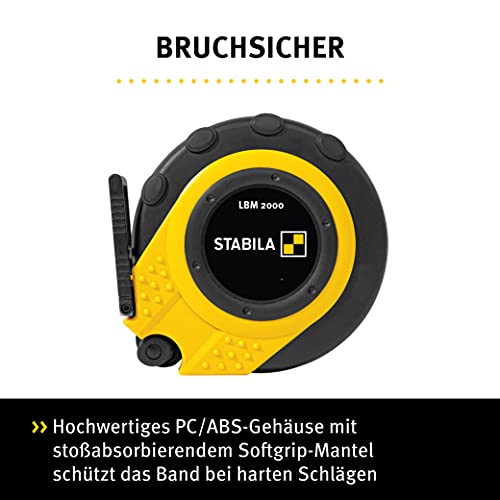 Cinta Métrica Stabila LBM 2000 Acero 20 m x 13 mm miniatura 2