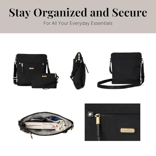 Image of Baggallini womens Go Bagg With Rfid Phone Wristlet
