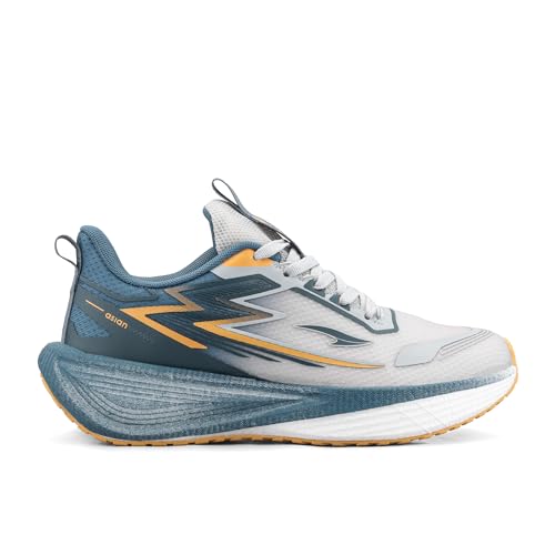 Image of ASIAN Hypercushion Carbon-07 Men's Running Shoes for Sports & Training with Energy-Return Midsole | Bounce Cushioning, Breathable Knit & High-Grip Outsole