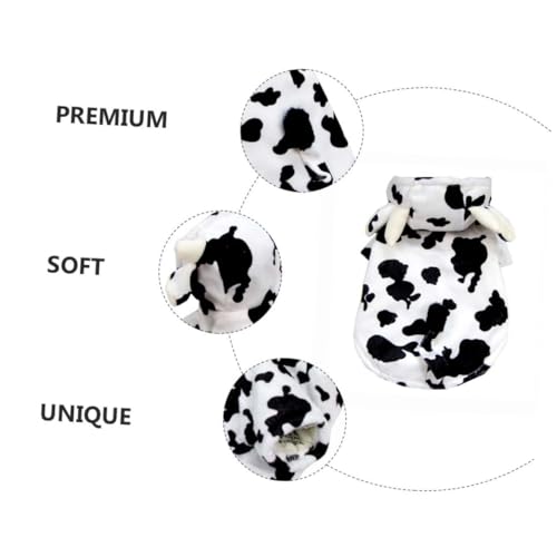 Disfraz para perro modelo vaca talla S miniatura 6