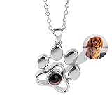 【Einzigartiges Geschenk -】Hunde-Anhänger-Projektion-Halskette ist das perfekte Geschenk für jeden Anlass, z. B. Weihnachten, Muttertag, Geburtstagsfeier, Valentinstag, Jubiläen, Abschluss, Engagement und Hochzeit. Ein wunderbares Geschenk für alle.