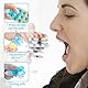 TOGETDREAM Tragbare Pillendose Bunte