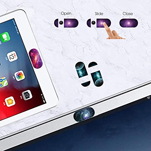 image for worldbnr Laptop Camera Cover Slide (5 Pack),Thin Web Camera Cover for 